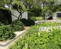 A large Chelsea Show Garden