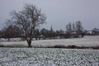 Countryside in snow