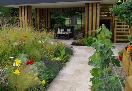 RHS Hampton Court 2008 - The Homebase Room with a View