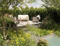 The A Place to Meet Garden at the 2019 RHS Hampton Court flower show