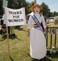 Scarecrow competition at the 2015 RHS Hampton Court Palace flower show