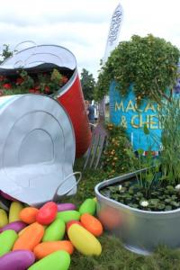 Gluttony conceptual garden at Hampton Court Flower Show