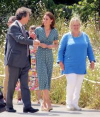 The Duchess of Cambridge at the 2019 RHS Hampton Court flower show.