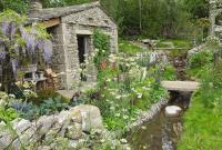 The Welcome to Yorkshire Garden, a small piece of the Yorkshire Dales at the 2018 Chelsea flower show