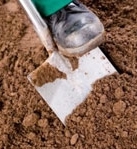 Preparing soil for laying turf
